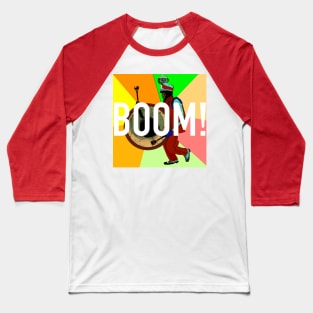 Bass Drum Boom Baseball T-Shirt